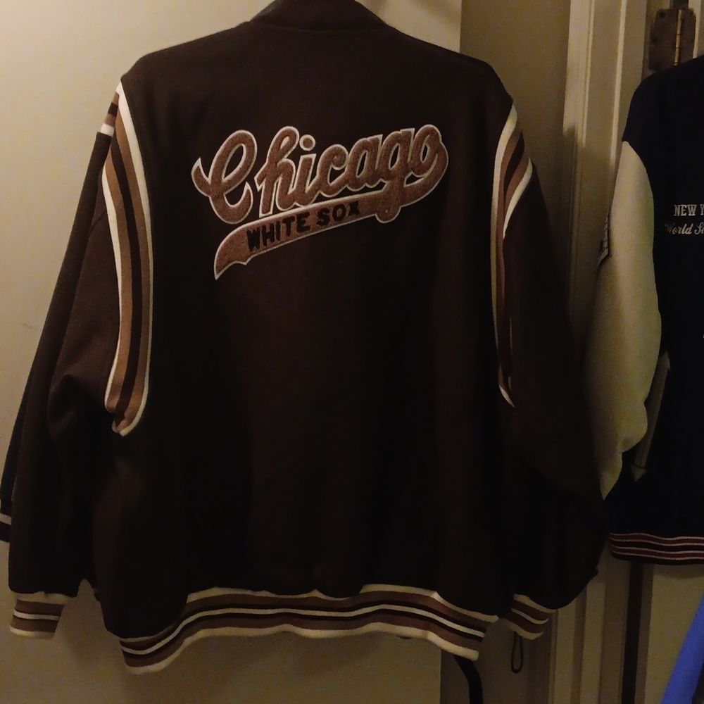 Chicago White Sox wool jacket 4XL